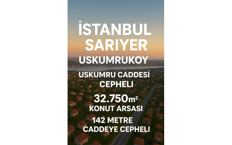 Sarıyer Konut Arsası